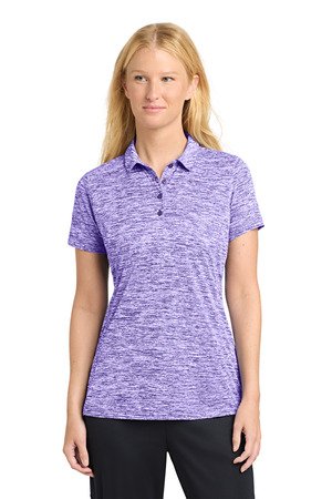 Sport-Tek Women's PosiCharge Electric Heather Polo. LST590 - Image 4