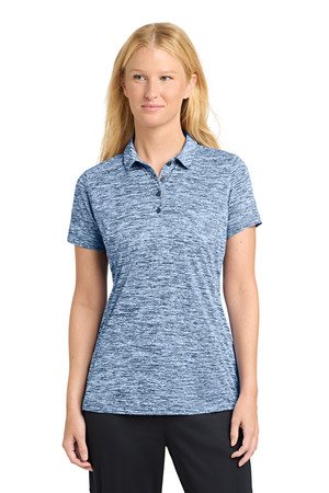Sport-Tek Women's PosiCharge Electric Heather Polo. LST590 - Image 6