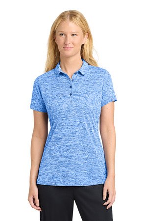 Sport-Tek Women's PosiCharge Electric Heather Polo. LST590 - Image 7