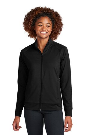 Sport-Tek Women's Sport-Wick Stretch Full-Zip Cadet Jacket LST857