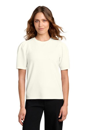 Mercer+Mettle Women's Short Sleeve Lite Spacer Top MM1041 - Image 4