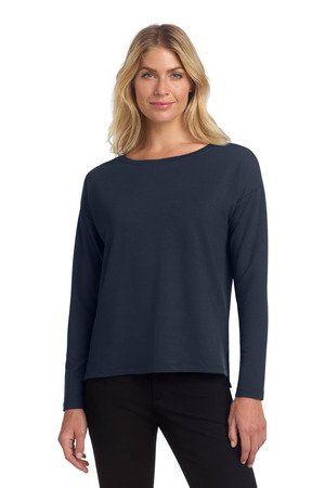 Mercer+Mettle Women's Stretch Drop Shoulder Pullover MM3013 - Image 3