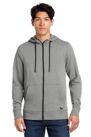 New Era Tri-Blend Fleece Full-Zip Hoodie NEA511 - Image 4