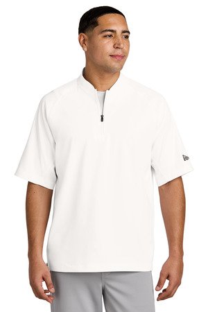 New Era Cage Short Sleeve 1/4-Zip Jacket. NEA600 - Image 5