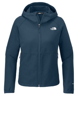 The North Face Women's Barr Lake Hooded Soft Shell Jacket NF0A8BUE - Image 2