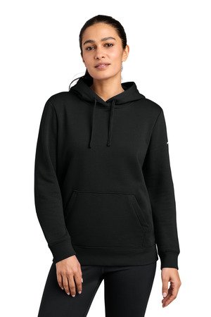 Nike Women's Club Fleece Sleeve Swoosh Pullover Hoodie NKFD9889 - Image 2