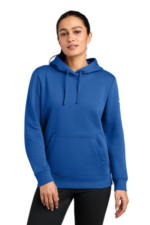 Nike Women's Club Fleece Sleeve Swoosh Pullover Hoodie NKFD9889 - Image 4