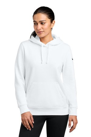 Nike Women's Club Fleece Sleeve Swoosh Pullover Hoodie NKFD9889 - Image 8