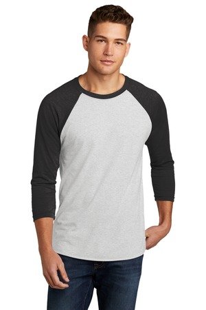 Next Level Apparel Adult Tri-Blend 3/4-Sleeve Raglan Tee. NL6051 - Image 4
