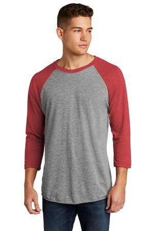 Next Level Apparel Adult Tri-Blend 3/4-Sleeve Raglan Tee. NL6051 - Image 9