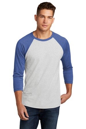 Next Level Apparel Adult Tri-Blend 3/4-Sleeve Raglan Tee. NL6051 - Image 10