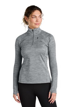 LIMITED EDITION Outdoor Research Women's Tech Grid 1/4-Zip Fleece OR322263 - Image 3