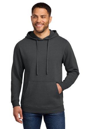Port & Co Beach Wash Garment-Dyed Pullover Hooded Sweatshirt. PC098H - Image 3