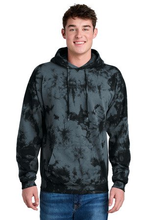 Port & Co Crystal Tie-Dye Pullover Hoodie PC144