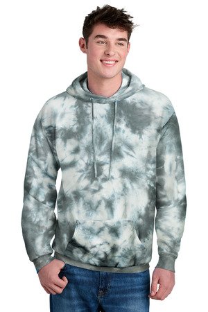 Port & Co Crystal Tie-Dye Pullover Hoodie PC144 - Image 8