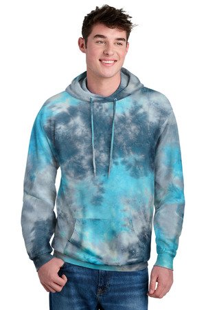 Port & Co Crystal Tie-Dye Pullover Hoodie PC144 - Image 6