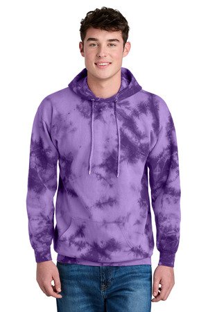 Port & Co Crystal Tie-Dye Pullover Hoodie PC144 - Image 4
