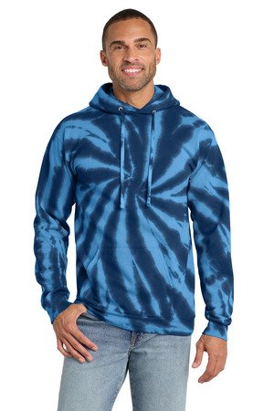 Port & Co Tie-Dye Pullover Hooded Sweatshirt. PC146 - Image 3