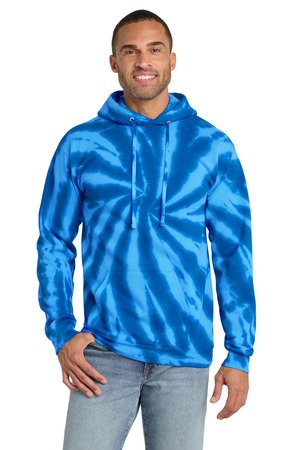 Port & Co Tie-Dye Pullover Hooded Sweatshirt. PC146 - Image 6