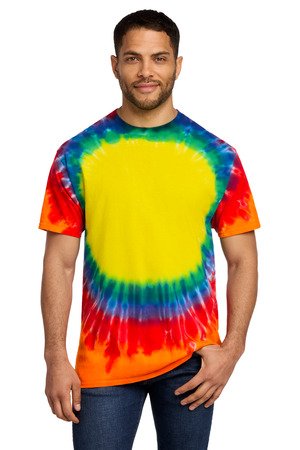 Port & Co Window Tie-Dye Tee. PC149 - Image 2