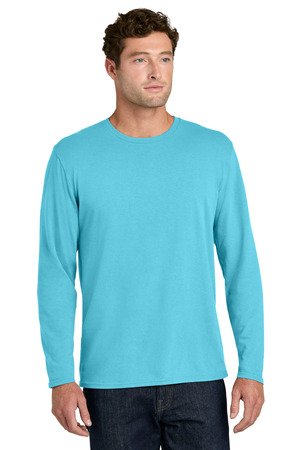 Port & Co Easy Cotton Long Sleeve Tee PC43LS - Image 11