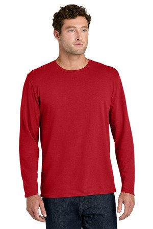 Port & Co Easy Cotton Long Sleeve Tee PC43LS - Image 7