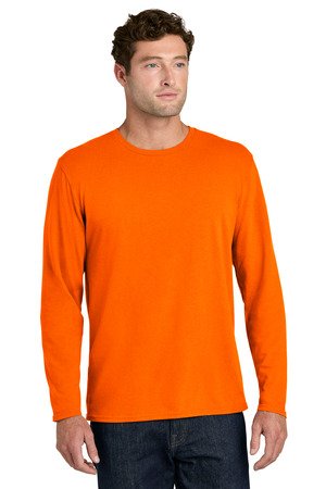 Port & Co Easy Cotton Long Sleeve Tee PC43LS - Image 3