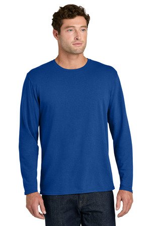 Port & Co Easy Cotton Long Sleeve Tee PC43LS - Image 5