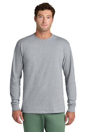 Port & Co Long Sleeve Core Cotton Tee. PC54LS - Image 2