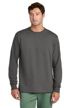 Port & Co Long Sleeve Core Cotton Tee. PC54LS - Image 4