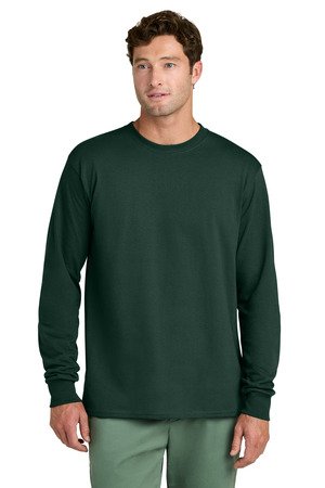 Port & Co Long Sleeve Core Cotton Tee. PC54LS - Image 5