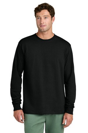 Port & Co Long Sleeve Core Cotton Tee. PC54LS - Image 3