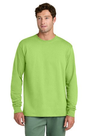 Port & Co Long Sleeve Core Cotton Tee. PC54LS - Image 15