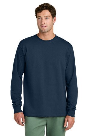 Port & Co Long Sleeve Core Cotton Tee. PC54LS - Image 6