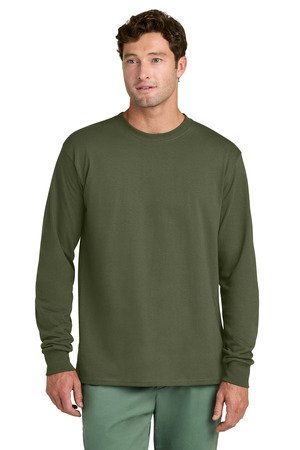 Port & Co Long Sleeve Core Cotton Tee. PC54LS - Image 25