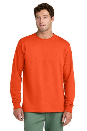 Port & Co Long Sleeve Core Cotton Tee. PC54LS - Image 16