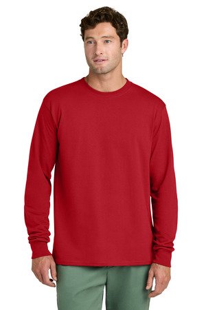 Port & Co Long Sleeve Core Cotton Tee. PC54LS - Image 7