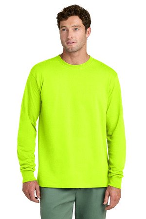Port & Co Long Sleeve Core Cotton Tee. PC54LS - Image 23