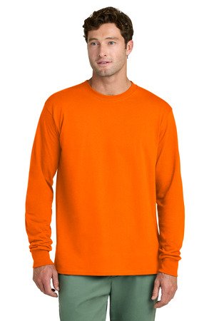 Port & Co Long Sleeve Core Cotton Tee. PC54LS - Image 22