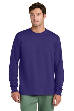 Port & Co Long Sleeve Core Cotton Tee. PC54LS - Image 34