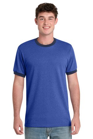 Port & Co Core Cotton Ringer Tee. PC54R - Image 5