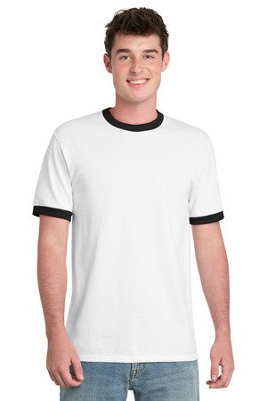 Port & Co Core Cotton Ringer Tee. PC54R - Image 7