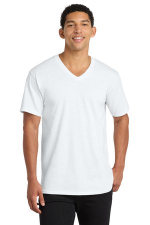 Port & Co Core Cotton V-Neck Tee. PC54V - Image 13