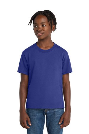 Port & Co Youth Essential Tee. PC61Y - Image 22