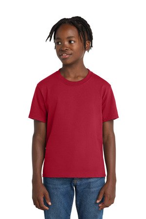 Port & Co Youth Essential Tee. PC61Y - Image 5