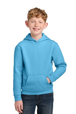 Port & Co Youth Easy Fleece Pullover Hooded Sweatshirt PC68YH - Image 20