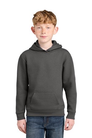Port & Co Youth Easy Fleece Pullover Hooded Sweatshirt PC68YH - Image 24