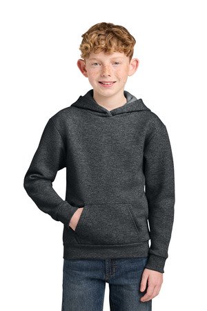 Port & Co Youth Easy Fleece Pullover Hooded Sweatshirt PC68YH - Image 18