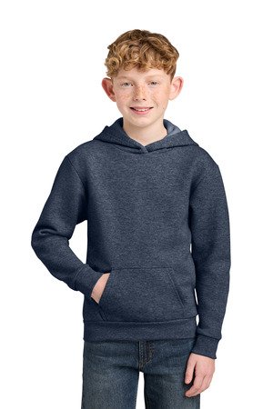 Port & Co Youth Easy Fleece Pullover Hooded Sweatshirt PC68YH - Image 15
