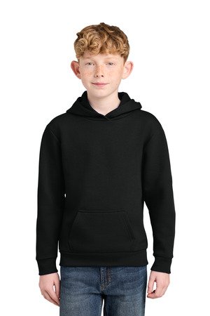 Port & Co Youth Easy Fleece Pullover Hooded Sweatshirt PC68YH - Image 9